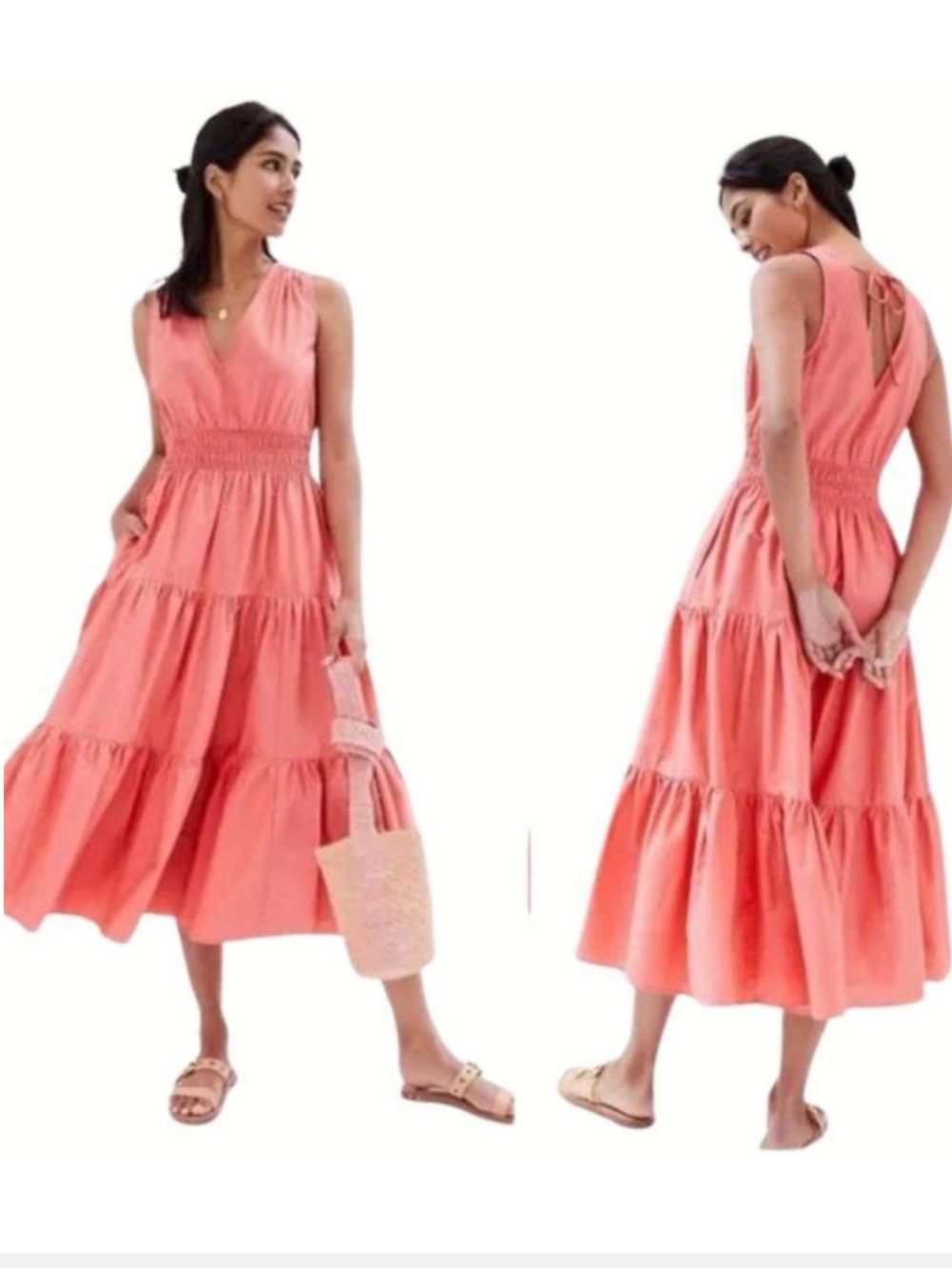 Anthropologie Maeve Tiered Maxi Dress Size 00
